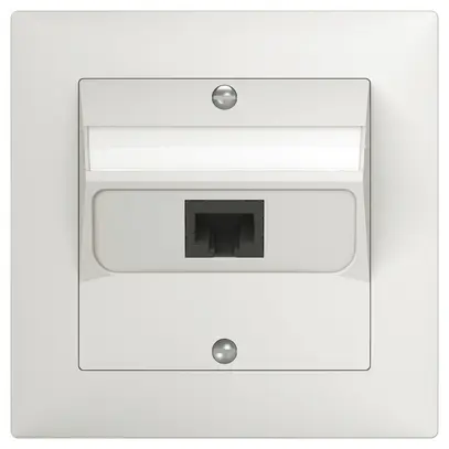 Boîte de raccordement ENC SIDUS 1×RJ45 blanc 