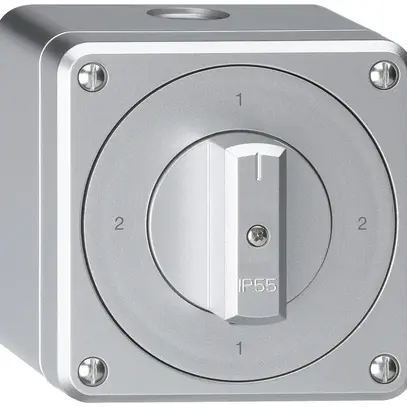 Interrupteur rotatif AP robusto IP55 schéma 3/1P aluminium 