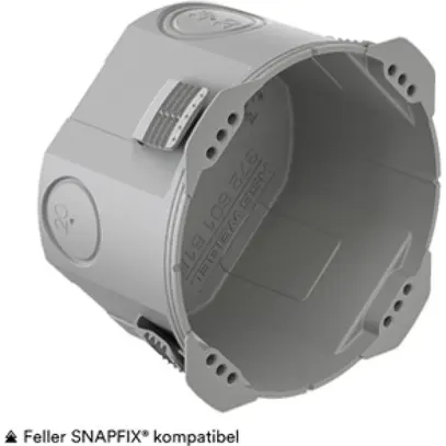 Boîte pour paroi creuse HSB D83 Basic 1×1 Ø83×50mm TFC 850°C gr 