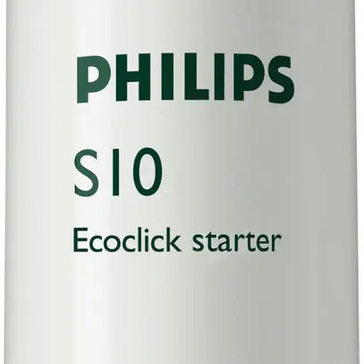 Starter à effluve Philips Ecoclick S10 4…65W SIN 220…240V EUR/20X25CT blanc 