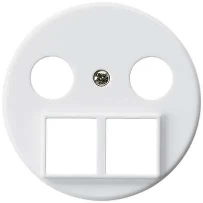 Disco frontale HMS basico per TV-R bianco 