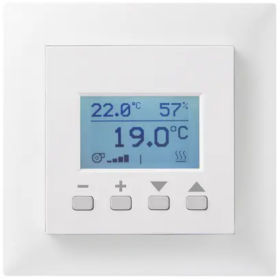 Regolatore di umidità/temperatura INC digitalSTROM FTW06 LCD, EDIZIOdue bianco 