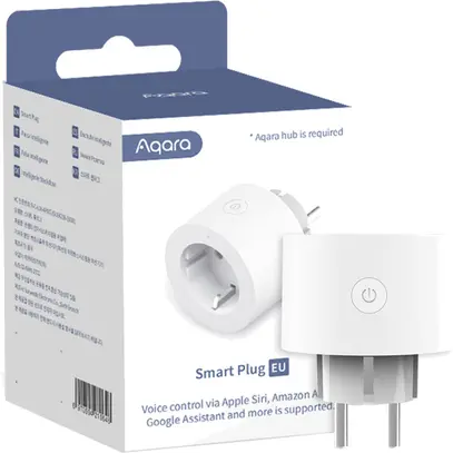 Actionneur-commutateur pour prise RF Aqara SP-EUC01 Zigbee CEE7/3 (type F) blanc 