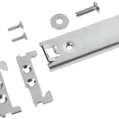 Kit di fissaggio Hager per sbarre profilati weber.silas DIN00/1 