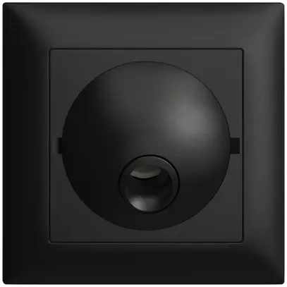 UP-Anschlussdose EDIZIOdue schwarz, ohne Klemmeneinsatz 