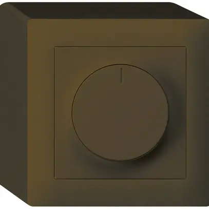 Variatore rotativo stazione secondaria AP Hager kallysto marrone 