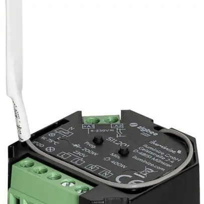 Attuatore-variatore RF INS iluminize Zigbee 3.0, max. 400W, compatibile c.VALETO 