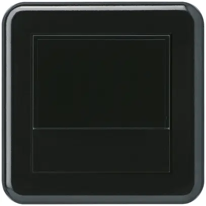 Termostato ambiente INC Hager basico C KNX nero 