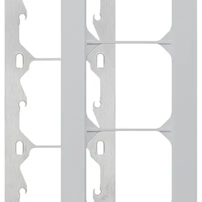 Intestazione INC kallysto.trend 4×1 grigio chiaro verticale 