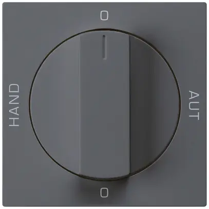 Kit frontal pour interrupteur rotatif S2 60×60 kallysto 0-Hand-0-Aut.anthracite 