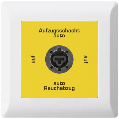 Interruttore a chiave INS kallysto.line per estrattore fumi tedesco bianco 