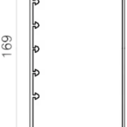Canal d'installation Bettermann WDK 80×170×2000mm blanc pur 