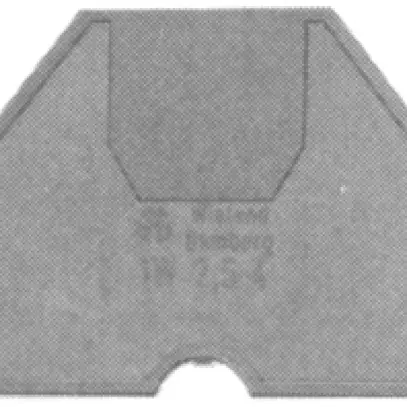 Cloison de séparation Wieland 35mm² gris 