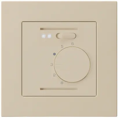 Termostato ambiente INC kallysto.pro beige per riscaldamento pavimento 