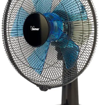 Ventilateur d.table BIMAR VT355 Silente 45W 230V Ø30cm 375×495×300mm 3.1kg no/bl 