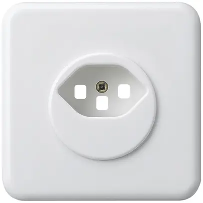 Kit frontale INC basico tipo 23 86×86mm bianco con protezione bambini 