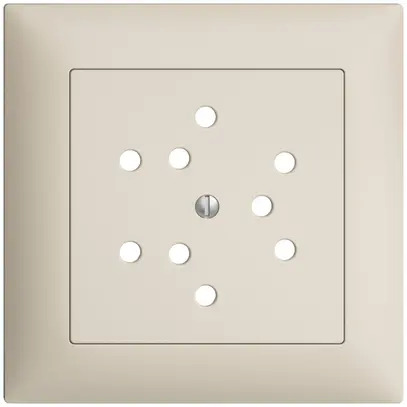 Kit frontale EDIZIOdue crema 88×88mm 3×T12 