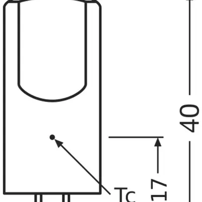 Lampada LED OSRAM PIN 20 G4 2W 200lm 840 REG Ø15×40mm chiaro 