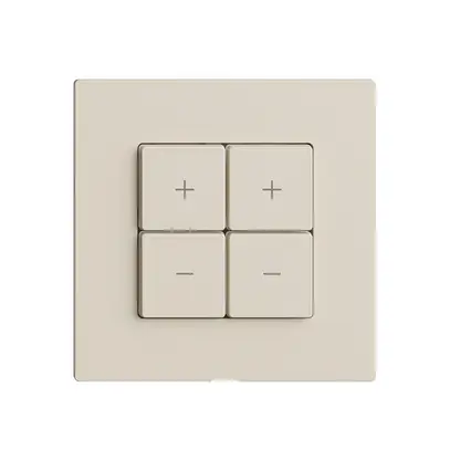 Dimmer Uni-LED 2K/4T Edue Wiser crema 