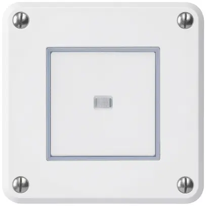 Interruttore INC robusto IP55 schema 6 illuminato bianco 