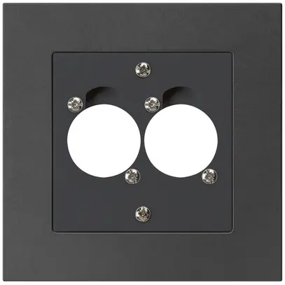 Kit de montage ENC pour 2 XLR kallysto.pro noir 