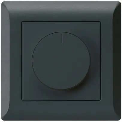 Variateur universel ENC kallysto.line coupure de phase ascendante avec LED noir 