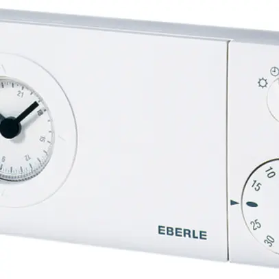 Thermostat à horloge Eberle Easy 2W blanc 