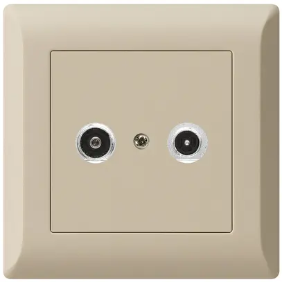 Prise antenne ENC kallysto.line R/TV 23dB 2GHz beige 