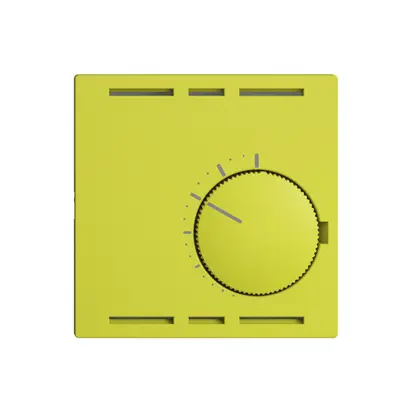 Termostato ambiente INC EDIZIOdue lemon, senza interrutore 