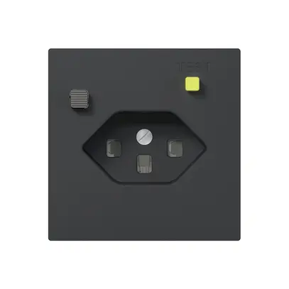 Presa FI INC SIDUS E T23 30mA, shutter, antracite 