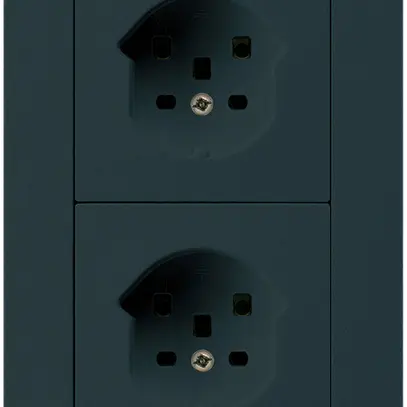 Combi INC 2×1 HA kallysto.trend 2×tipo 25 con morsetti a innesto nero 