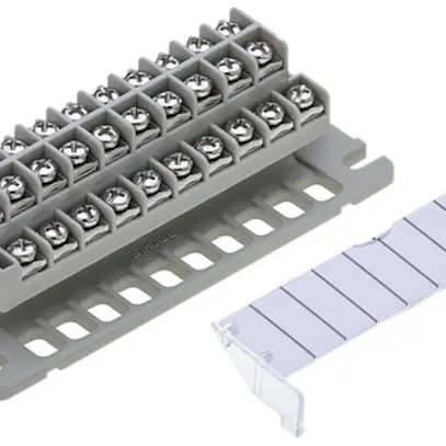 Klemmenleiste Reichle & De-Massari 2×10P 17.5A 0.75…1.5mm² schrauben/schrauben 