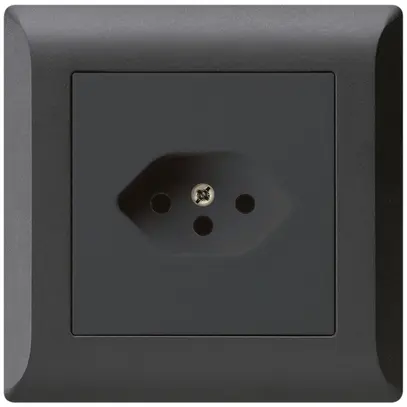 Presa INC kallysto.line T13 nero con protezione bambini 