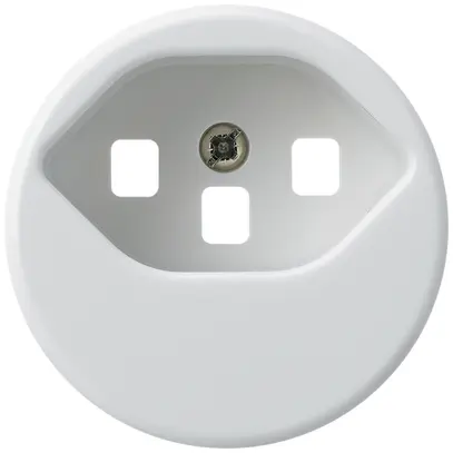 Disque frontal basico type 23 blanc pour bornes à vis 