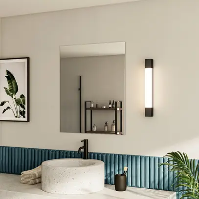 Applique LED Philips Rover SQ 5W 730lm 827 IP44 444×50×52mm noir 