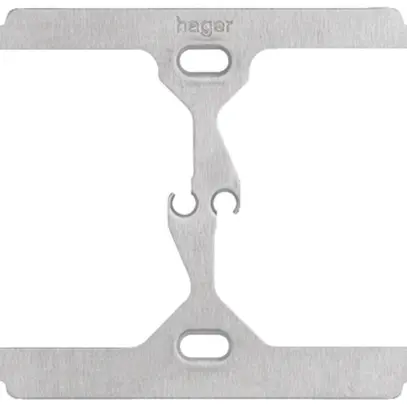 Placca di fissaggio Hager grd.I-I hor. 137×77mm 