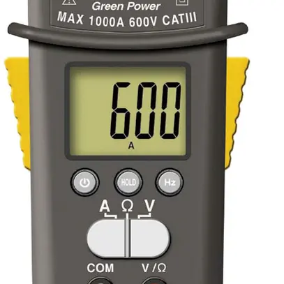 Hybrid-Zangenmultimeter DM9942 funktioniert ohne Batterien 