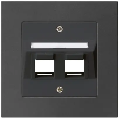 Kit de montage ENC kallysto.pro 2×Keystone noir 