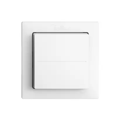 Poussoir RF EnOcean Feller EDIZIOdue F, 2c/1t, sans piles, blanc 