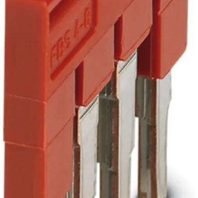 Pont enfichable 6mm 4L rouge CLIPLINE 