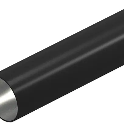 Tubo acciaio Bettermann M25 senza filetto nero 