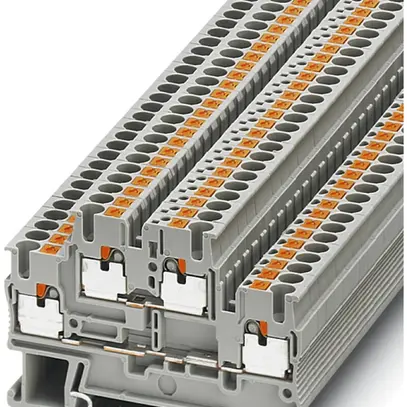 Morsetto 0.14…4mm² grigio AWG26…12 