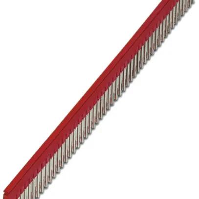 Ponticello ad innesto 5mm 50L rosso CLIPLINE 
