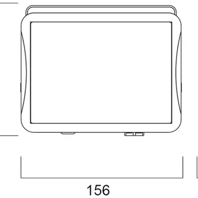 Projecteur LED Sylvania START Flood 42W 5000lm 840 IP65 110° 122×156mm no 