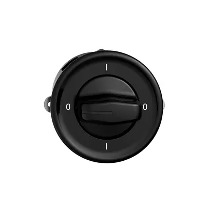 Interrupteur rot.ENC STANDARDdue 0/3L noir, a.manette 