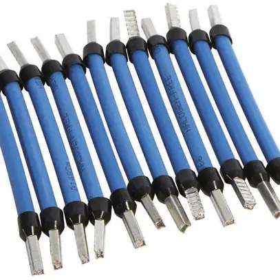 Filo flessibile 6mm² N con-fezion.Tertio (sach.a 12 pzz.) 