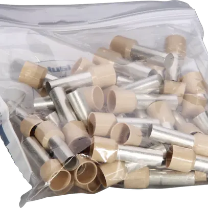 Aderendhülse Typ A isoliert 35mm²/25mm beige 