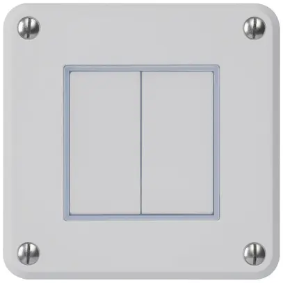 Interruttore INC robusto IP55 schema 3+3 grigio 