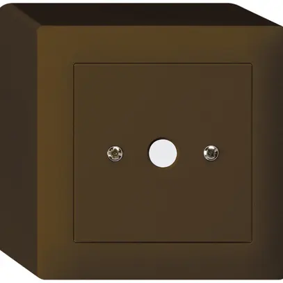 Scatola di raccordo AP kallysto marrone Ø9mm senza morsetti 