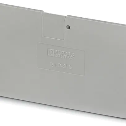 Deckel Phoenix Contact L=80mm, B=2.2mm H=51.1mm, grau 